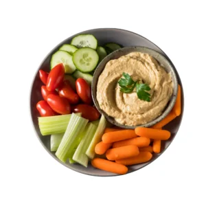 Hummus with Veggie Sticks
